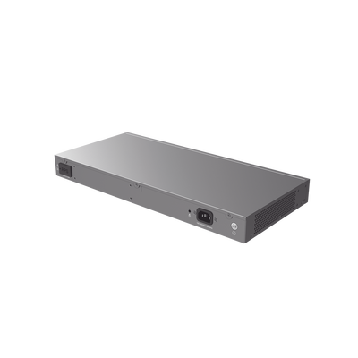 GRANDSTREAM - Switch Capa 3 Administrable / 24 puertos 10/100/1000 Mbps + 4 Puertos SFP+ de 10 Gigabits / Compatible con GWN Cloud.