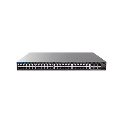 GRANDSTREAM - Switch Capa 3 Administrable / 48 puertos 10/100/1000 Mbps + 6 Puertos SFP+ de 10 Gigabits / Compatible con GWN Cloud.