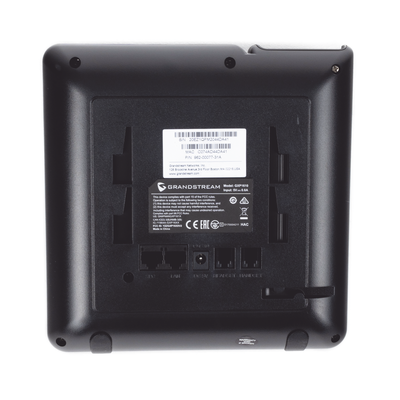 GRANDSTREAM - Teléfono IP SMB de 1 Línea, 1 Cuenta SIP con 3 teclas de función programables y conferencia de 3 vías. 5Vcc