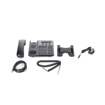 GRANDSTREAM - Teléfono IP SMB de 1 Línea, 1 Cuenta SIP con 3 teclas de función programables y conferencia de 3 vías. 5Vcc