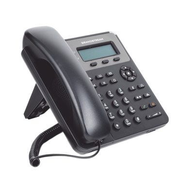 GRANDSTREAM - Teléfono IP SMB de 2 Líneas, 1 cuenta SIP con 3 teclas de función programables y conferencia de 3 vías. PoE