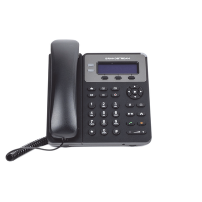 GRANDSTREAM - Teléfono IP SMB de 2 Líneas, 1 cuenta SIP con 3 teclas de función programables y conferencia de 3 vías. PoE