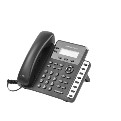 GRANDSTREAM - Teléfono IP SMB de 2 líneas con 3 teclas de función, 8 teclas BLF y conferencia de 3 vías, PoE