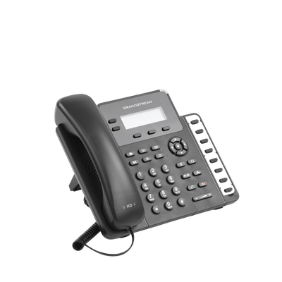 GRANDSTREAM - Teléfono IP SMB de 2 líneas con 3 teclas de función, 8 teclas BLF y conferencia de 3 vías, PoE