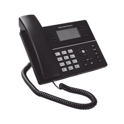 GRANDSTREAM - Teléfono IP Gama media de 8 Líneas con 4 teclas de función, 32 teclas de extensión BLF digital y conferencia de 5 vías PoE Gigabit