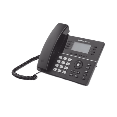 GRANDSTREAM - Teléfono IP Gama media de 8 Líneas con 4 teclas de función, 32 teclas de extensión BLF digital y conferencia de 5 vías PoE Gigabit