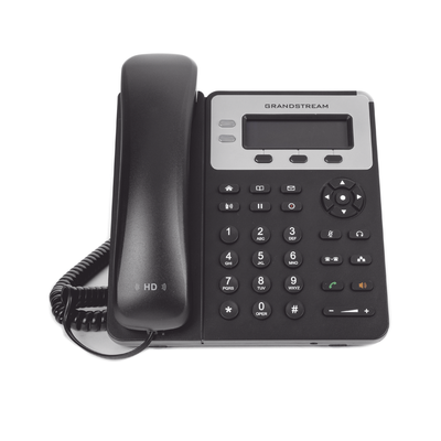 GRANDSTREAM - Teléfono IP Empresarial de 3 Líneas con 4 teclas de función, 8 teclas de extensión BLF y conferencia de 4 vías. PoE