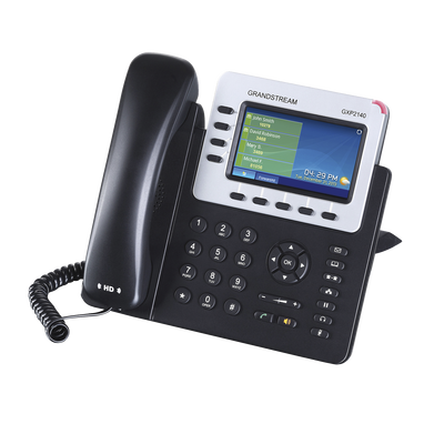 GRANDSTREAM - Teléfono IP Empresarial para 4 líneas. Puede agregar hasta 160 BLF (teclas de marcación rápida) con cuatro GXP2200EXT