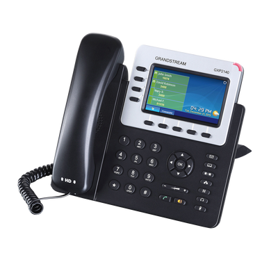 GRANDSTREAM - Teléfono IP Empresarial para 4 líneas. Puede agregar hasta 160 BLF (teclas de marcación rápida) con cuatro GXP2200EXT