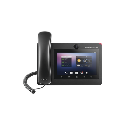 GRANDSTREAM - Teléfono IP GrandStream Empresarial para Videoconferencias con Android 7, 16 lineas, procesador 4 nucleos