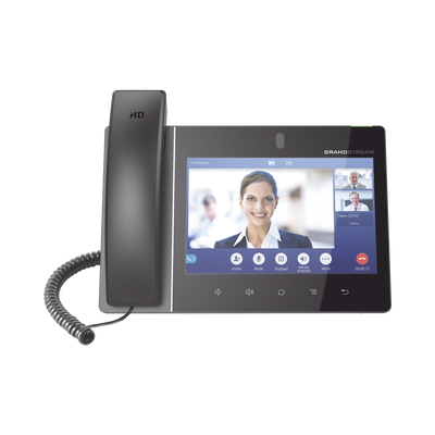 GRANDSTREAM - Video teléfono IP  empresarial Android con pantalla táctil (1280x800) hasta 16 líneas y 16 cuentas SIP