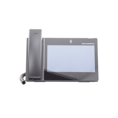 GRANDSTREAM - Teléfono IP Android 11, 16 líneas SIP con 16 cuentas, pantalla táctil  8", puertos Gigabit, Wi-Fi, Bluetooth, PoE, codec Opus, IPV4/IPV6 con gestión en la nube GDMS