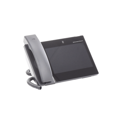 GRANDSTREAM - Teléfono IP Android 11, 16 líneas SIP con 16 cuentas, pantalla táctil  8", puertos Gigabit, Wi-Fi, Bluetooth, PoE, codec Opus, IPV4/IPV6 con gestión en la nube GDMS