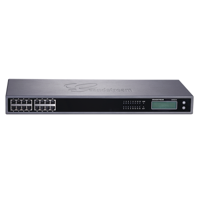 GRANDSTREAM - Gateway VoIP GrandStream ATA de 16 puertos FXS + 1 puerto TELCO de 50 pins, p/montaje en rack