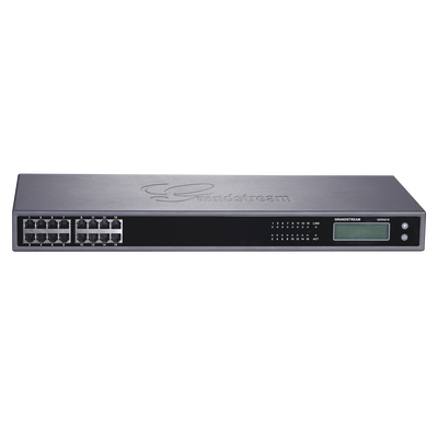 GRANDSTREAM - Gateway VoIP GrandStream ATA de 16 puertos FXS + 1 puerto TELCO de 50 pins, p/montaje en rack