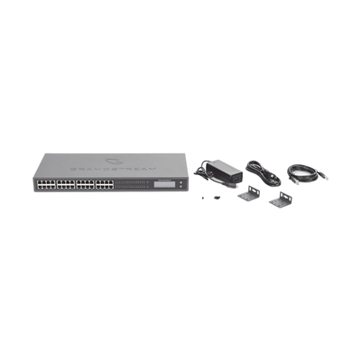 GRANDSTREAM - Adaptador VoIP GrandStream de 32 FXS 2 puertos telco 50 pins p/montaje en rack