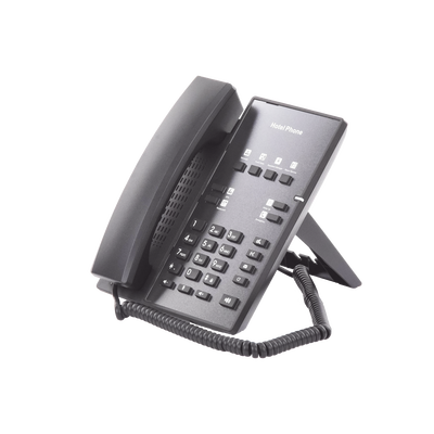 FANVIL - Teléfono IP para Hotelería, profesional con 8 teclas programables para servicio rápido, plantilla personalizable con PoE