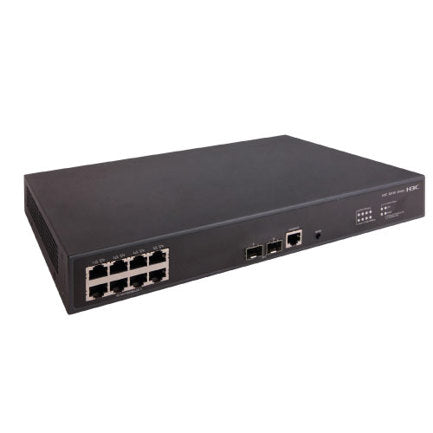 H3C - Switching H3C S5130S-10P-HPWR-EI LS5Z5S10PHE L2 Ethernet Switch(8GE(PoE) 2SFP) (AC) Global Version