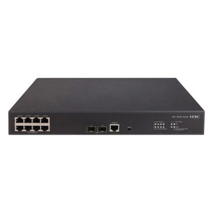 H3C - Switching H3C S5130S-10P-HPWR-EI LS5Z5S10PHE L2 Ethernet Switch(8GE(PoE) 2SFP) (AC) Global Version