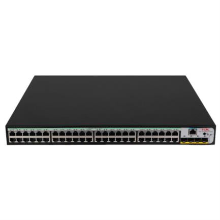 H3C - Switch H3C S5120V3 52S-PWR LI L2 Switch Ethernet con 48 Puertos BASE T PoE y 4 Puertos BASE X SFP Plus y 4 Puertos SFP