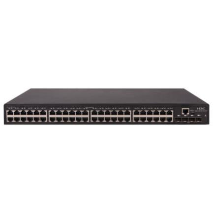 H3C - Switch H3C S5130S 52S EI L2 Switch Ethernet con 48 Puertos BASE-T y 4 Puertos BASE X SFP Plus (AC)