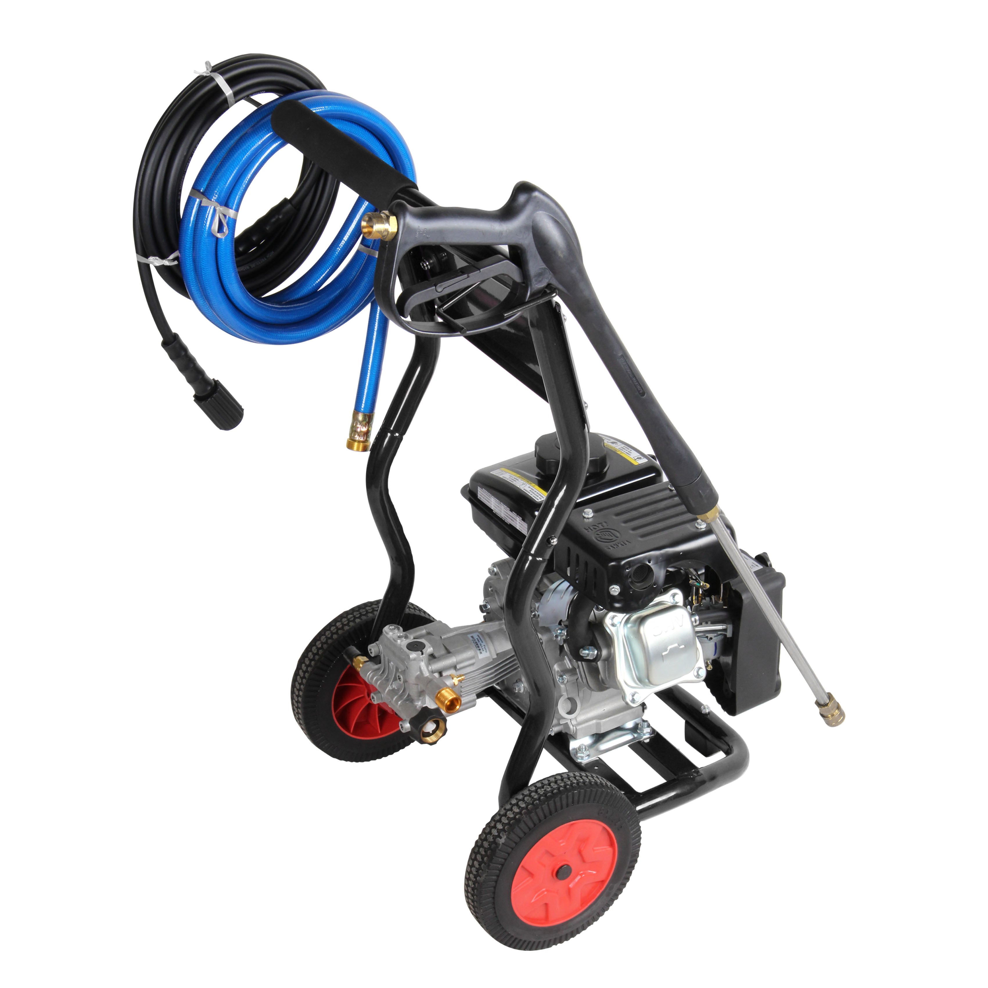 Hidrolavadora de alta presión a gasolina motor 4 tiempos (2,000 PSI / 3 HP)