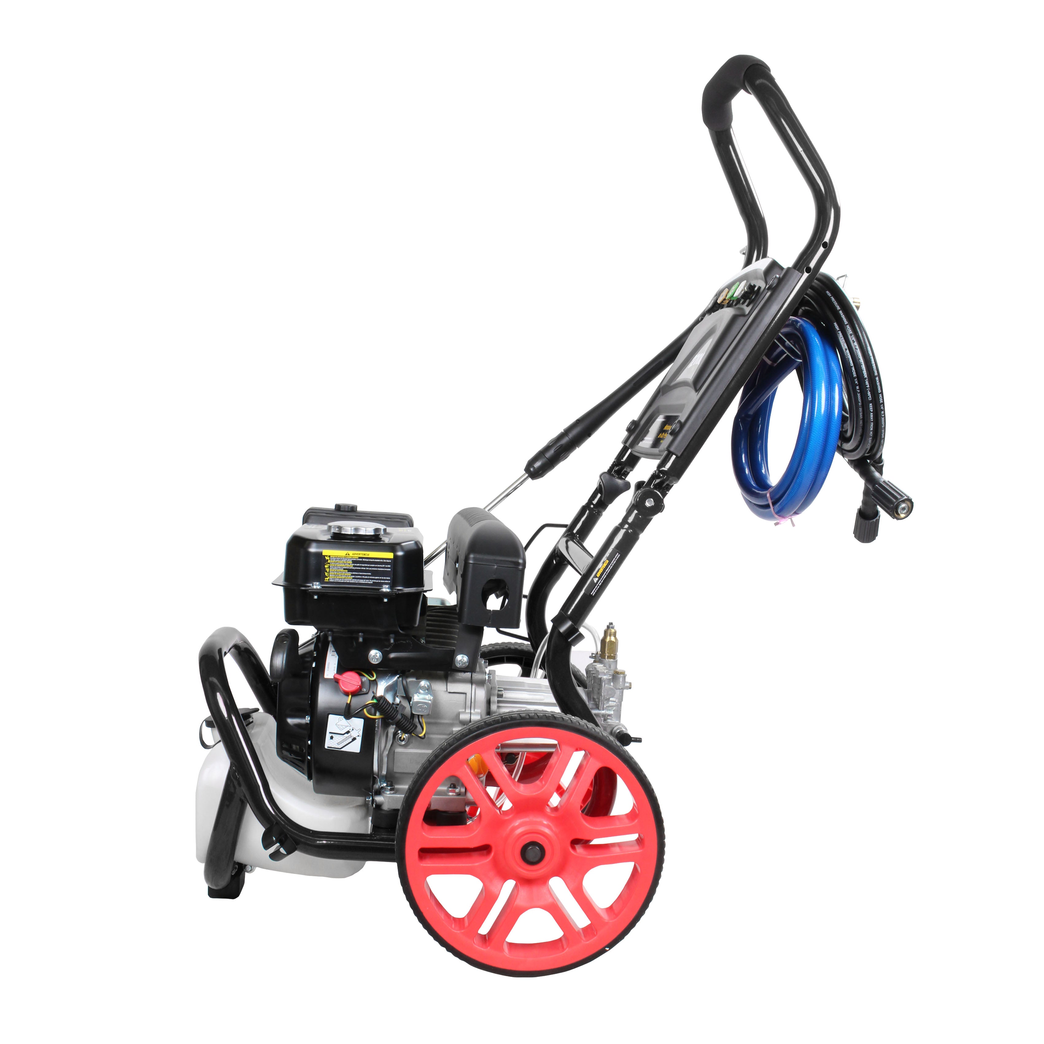 Hidrolavadora de alta presión a gasolina motor 4 tiempos (2,700 PSI / 6.5 HP)