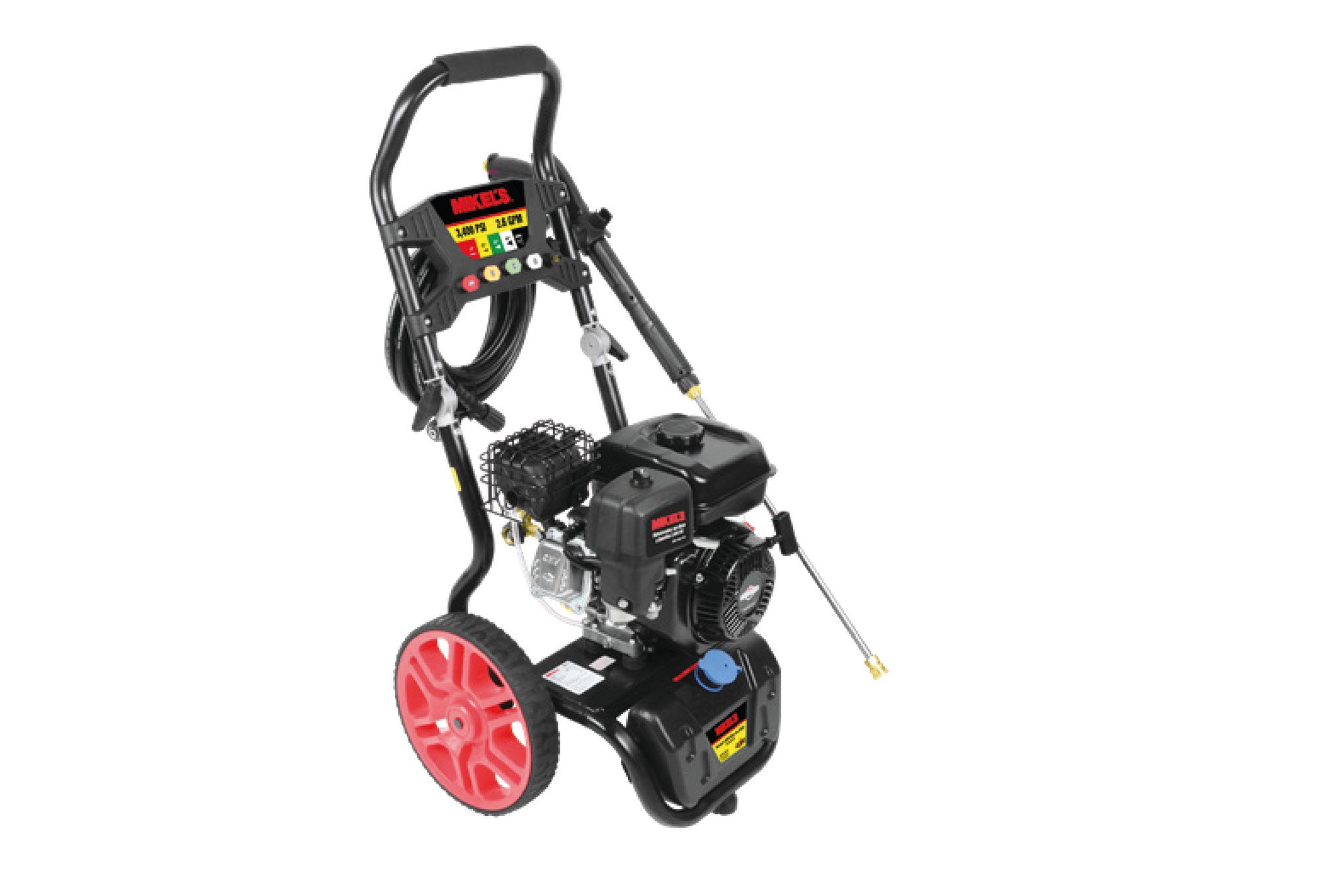 Hidrolavadora de alta presión a gasolina motor 4 tiempos (Briggs & Stratton ®) (3,400 PSI / 7.5 HP)