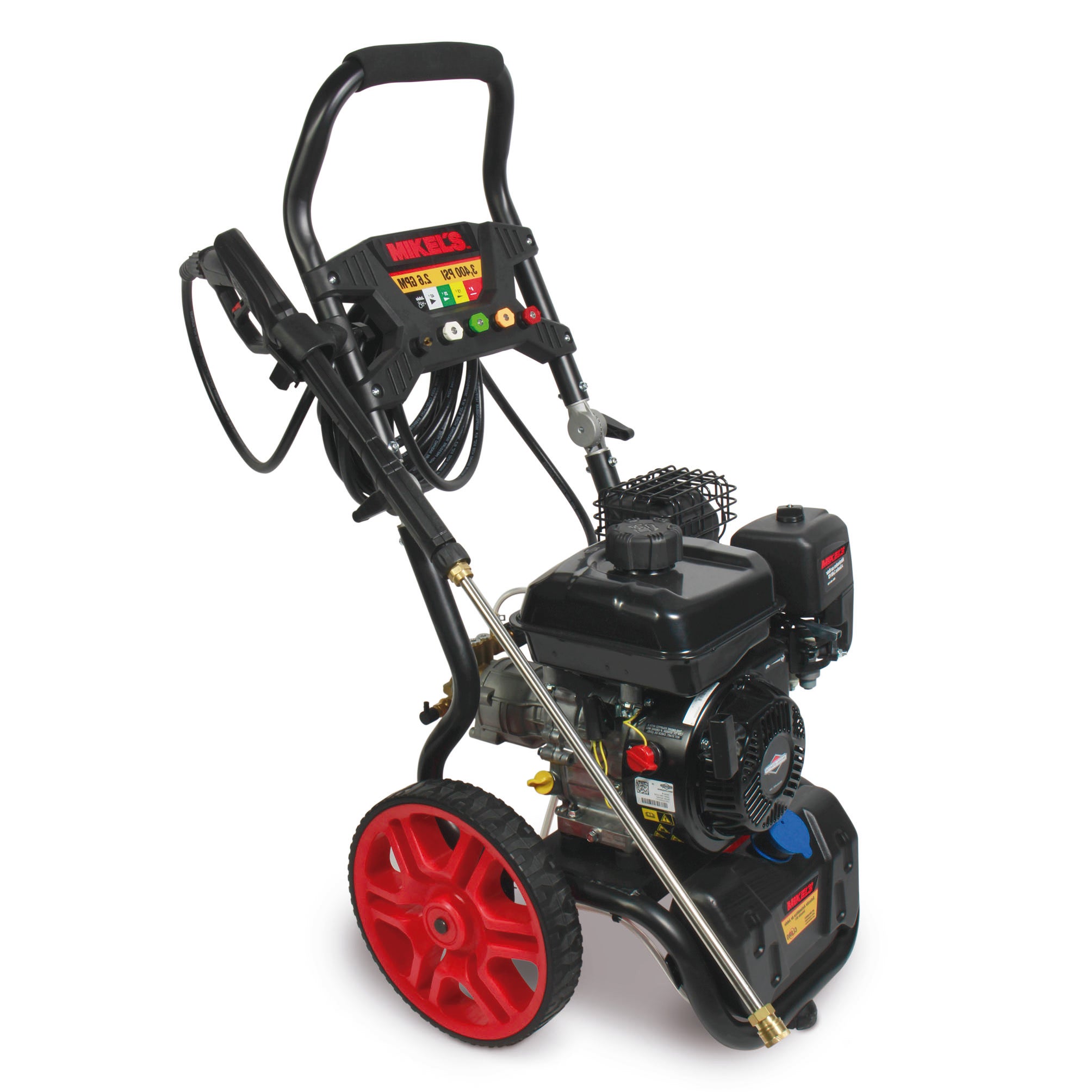Hidrolavadora de alta presión a gasolina motor 4 tiempos (Briggs & Stratton ®) (3,400 PSI / 7.5 HP)