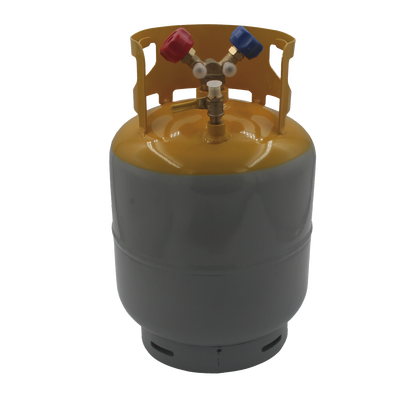 EPCOM POWERLINE - Cilindro/Tanque portátil 30 Libras / para contenido de refrigerante /  Aires Acondicionados / Refrigeración / Climatización Automotriz.