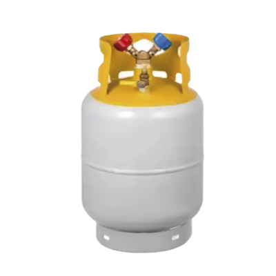 EPCOM POWERLINE - Cilindro/Tanque portátil 30 Libras / para contenido de refrigerante /  Aires Acondicionados / Refrigeración / Climatización Automotriz.