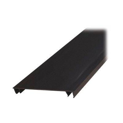 PANDUIT - Tapa para Canaleta Ranurada Tipo H, de 55.1 mm de Ancho, 1828.8 mm de Largo, Color Negro