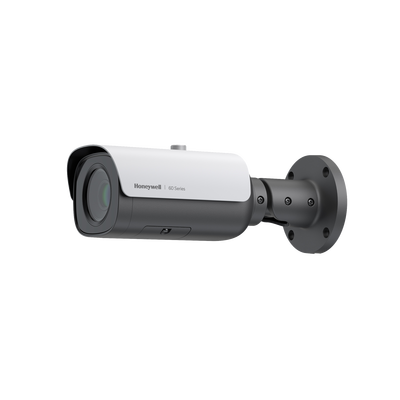 HONEYWELL - Bala IP 5 MP / Lente Mot. 5 a 50 mm / Exterior Calentador Integrado / IR 60 m / Detección Facial / Movimiento / Sabotaje / Merodeo / Intrusión / Alarmas y Audio I/O / ONVIF / NDAA / PoE / H.265 / IP67 / IK10 / Serie 60 / Honeywell Security