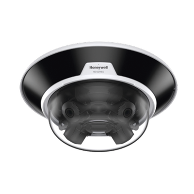 HONEYWELL - Multisensor IP 20 MP (4 Lentes de 5 MP) / Lentes Motorizados 3.7 a 7.7 mm  / Exterior / IP66 / 30 mts IR / H.265 / IK10 / NDAA / ONVIF / Detección Sabotaje / Movimiento / Audio / PoE+ / Alarmas y Audio I/O / Serie 60 / Honeywell Security