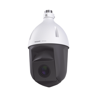 HONEYWELL - PTZ IP 5 MP / 30X Zoom / 150 m IR / H.265 / U-PoE / Soporta Autoseguimiento / IP66 / NEMA 4X / IK10 / Alarmas y Audio I/O / Detección Facial / Merodeo / Objeto Abandonado / Intrusión / ONVIF / NDAA / Serie 60 / Honeywell Security