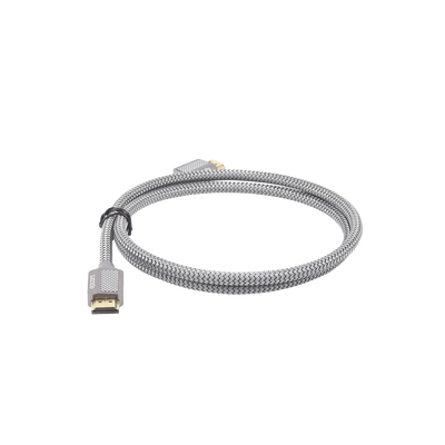 EPCOM POWERLINE - Cable HDMI de Alta Resolución en 8K / Versión 2.1 / 1 Metro (3.28 Pies) de Longitud / Recomendado para Audio eARC / Dolby Atmos