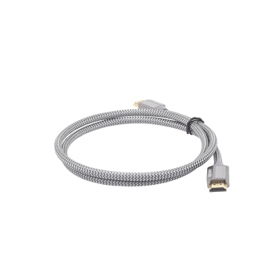 EPCOM POWERLINE - Cable HDMI de Alta Resolución en 8K / Versión 2.1 / 1 Metro (3.28 Pies) de Longitud / Recomendado para Audio eARC / Dolby Atmos