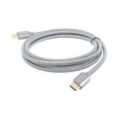 EPCOM POWERLINE - Cable HDMI de Alta Resolución en 8K / Versión 2.1 / 2 Metros de Longitud (6.56 Pies) / Recomendado para Audio eARC / Dolby Atmos