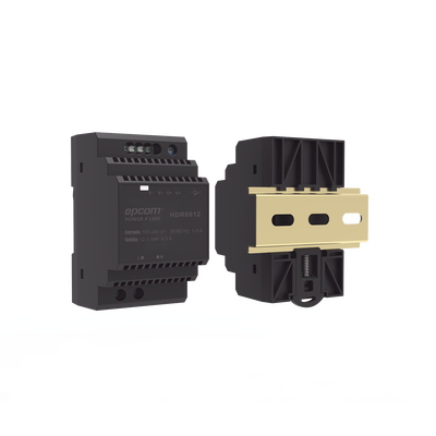 EPCOM POWERLINE - Fuente de Poder Industrial Entrada: 100-240 Vca / Salida: 15 Vcc/ 4 A/ 60 W/ Riel Din