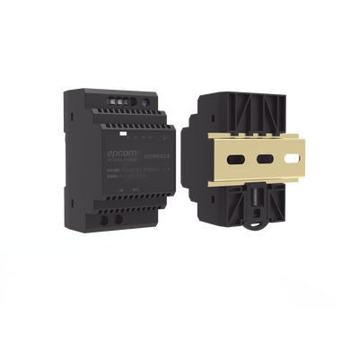 EPCOM POWERLINE - Fuente de Poder Industrial Entrada: 100-240 Vca / Salida: 24 Vcc/ 2.5 A/ 60 W/ Riel Din