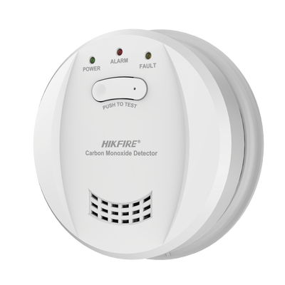 HIKVISION - (HikFire) Detector de Monóxido de Carbono / Sensor Electroquímico Avanzado / Alarma Visual y Audible