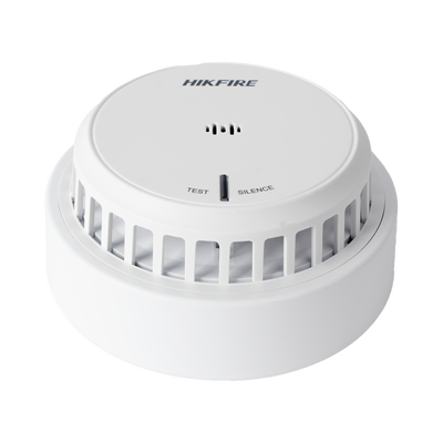HIKVISION - (HikFire) Detector de Humo Óptico Hikvision / Tecnología Avanzada de Detección de Incendios / Alarma Temprana y Fiabilidad Certificada