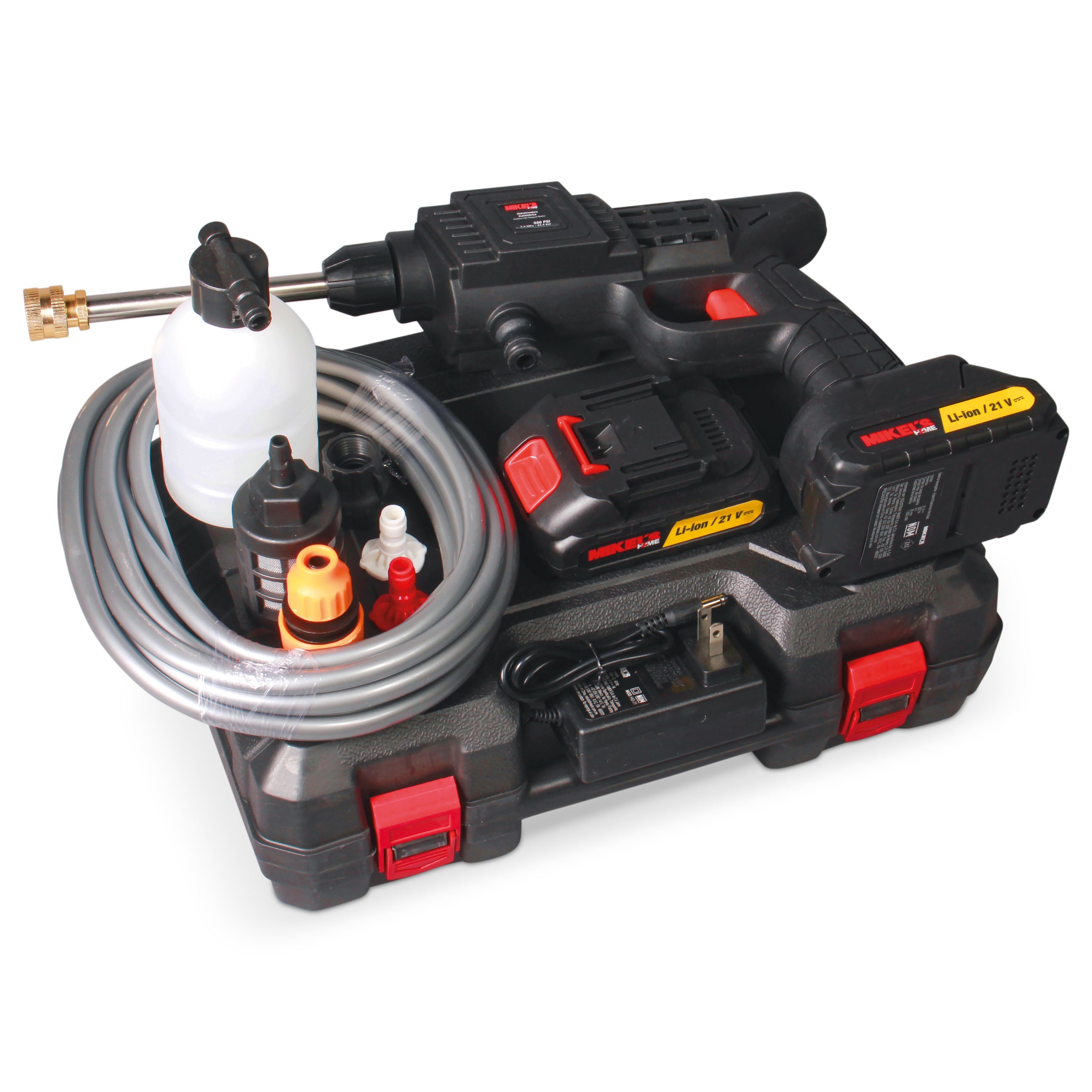 Hidrolavadora inalámbrica (21 v, 435 PSI)