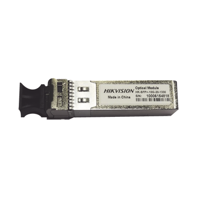 HIKVISION - Transceptor Mini-GBIC SFP+ 10 G / Distancia 20 KM / Bi-Direccional / Conector LC / Monomodo