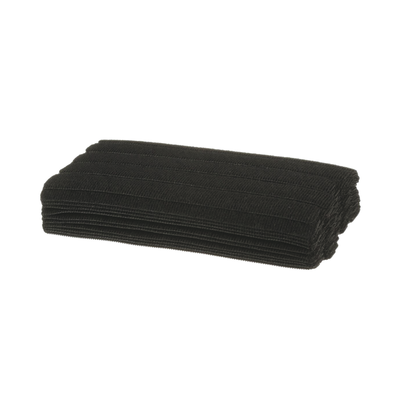 PANDUIT - Paquete de 100pz de Cinta de Contacto Tak-Ty®, de 178 mm de Largo y 19.1 mm de Ancho, Color Negro