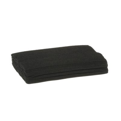 PANDUIT - Paquete de 100pz de Cinta de Contacto Tak-Ty®, de 178 mm de Largo y 19.1 mm de Ancho, Color Negro