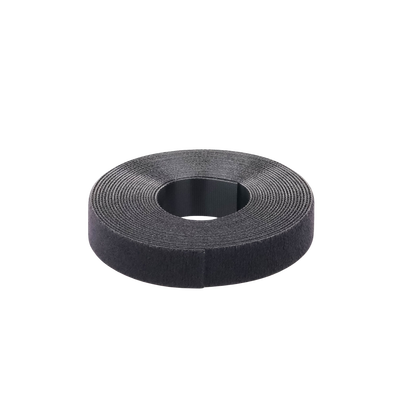 PANDUIT - Rollo de Cinta de Contacto, de 15 Pies (4.5m) de Largo, 19.1 mm de Ancho, Color Negro