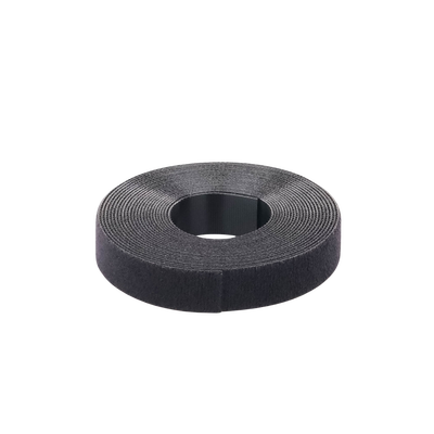 PANDUIT - Rollo de Cinta de Contacto, de 15 Pies (4.5m) de Largo, 19.1 mm de Ancho, Color Negro