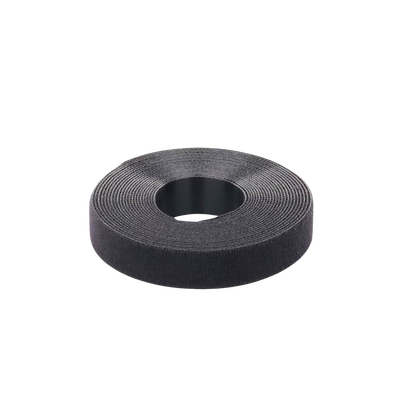 PANDUIT - Rollo de Cinta de Contacto, de 15 Pies (4.5m) de Largo, 19.1 mm de Ancho, Color Negro
