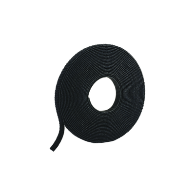 PANDUIT - Rollo de Cinta de Contacto, de 15 Pies (4.5m) de Largo, 19.1 mm de Ancho, Color Negro